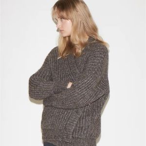 Lauren Manoogian Grandma Cardigan in Barnwood - S